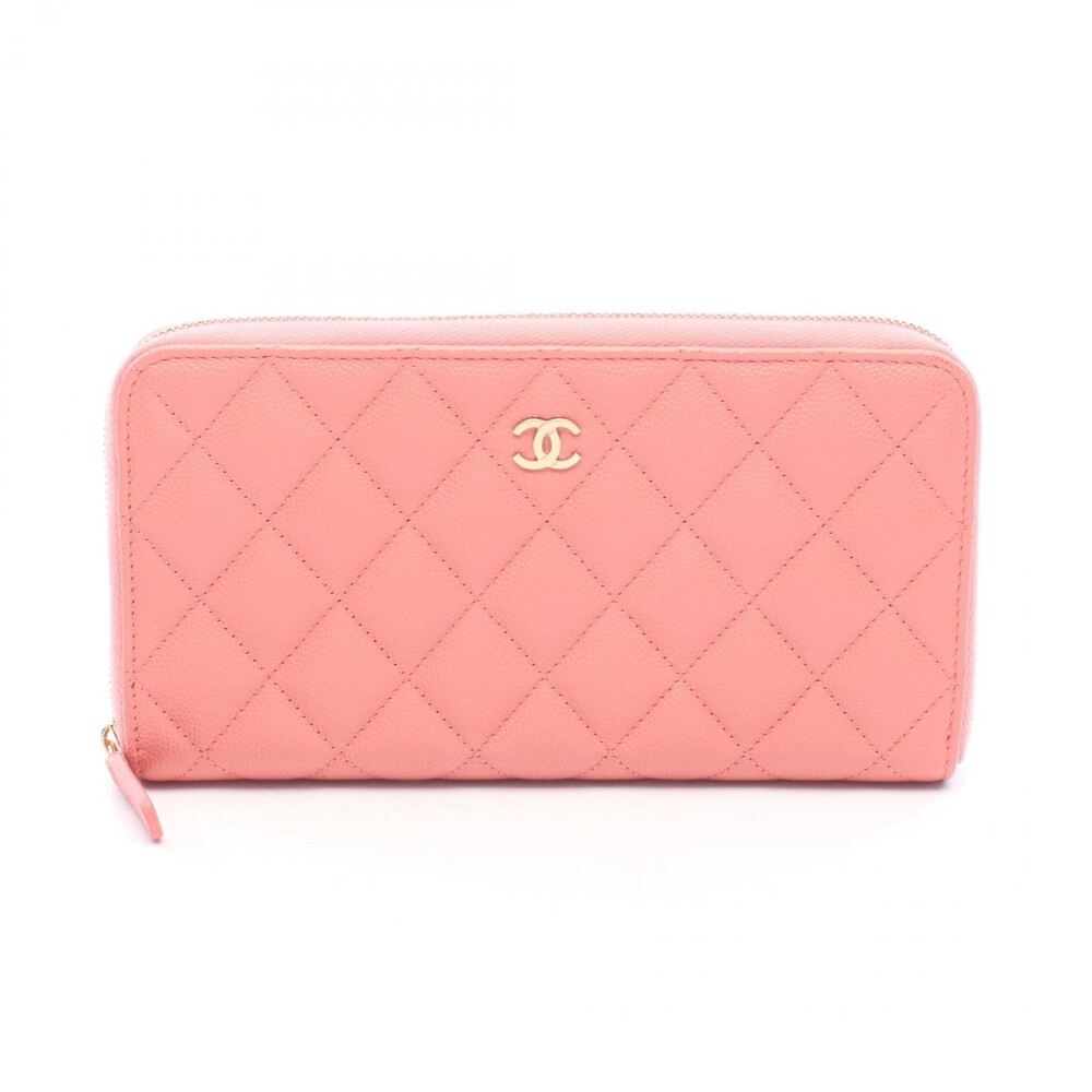 Chanel Matelasse Around Zip Long Wallet #328475C14B